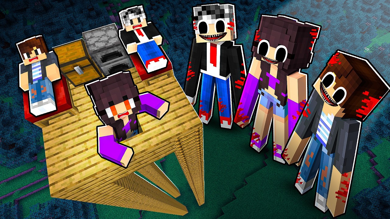 Korkunç Klonlarımıza Karşı Hayatta Kalabilecek miyiz? - Minecraft