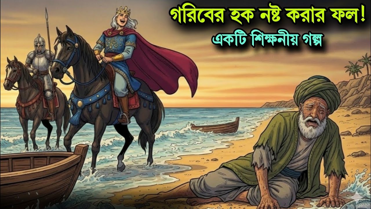গরিব জেলের অভিশাপ ও অহংকারী রাজপুত্রের করুণ পরিণতি! এক শিক্ষণীয় কাহিনী।।Rakibul Voice