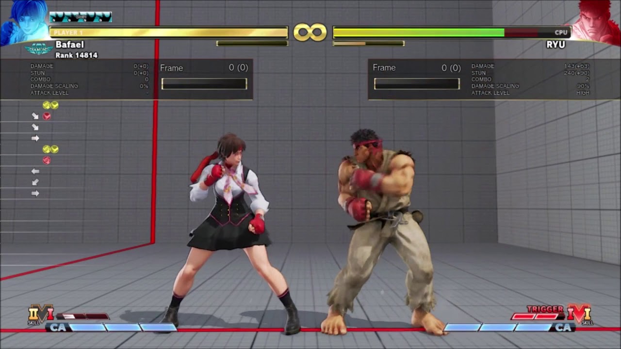SFV: V-Skill 2 - Сакура