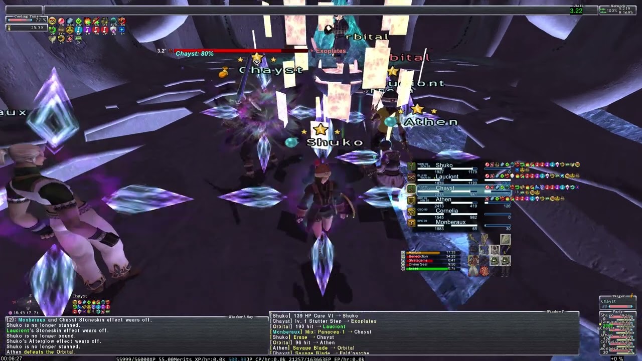 FFXI HTBF VD Celestial Nexus Whm perspective