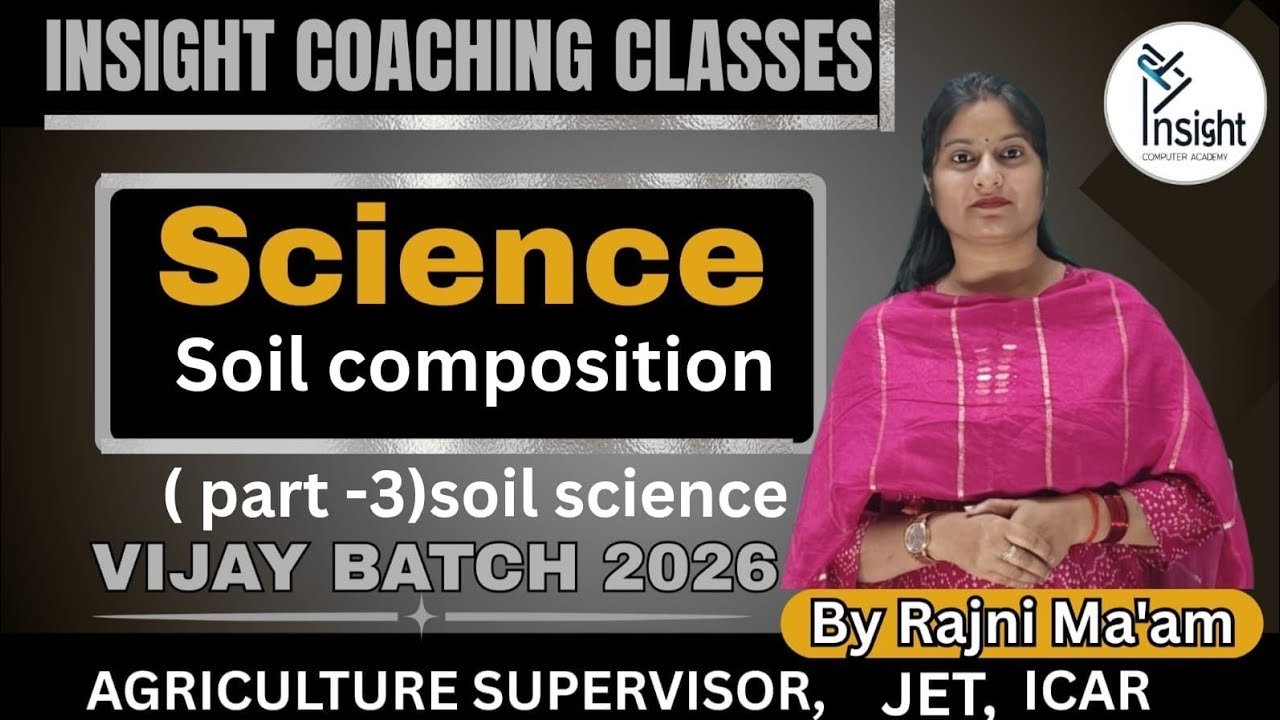 मृदा विज्ञान(Soil Science)Part-03|Soil Types & Properties Explained Agriculture & Geography Students