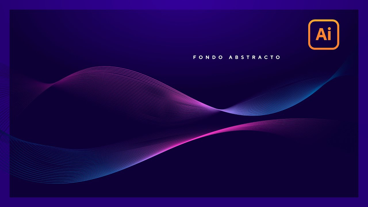 Cómo Crear un Fondo Abstracto | Paso a Paso | Adobe Illustrator Tutorial