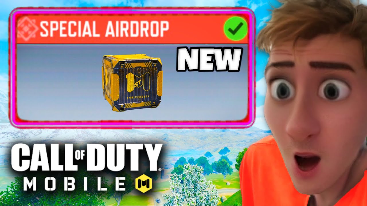 *NEW* SPECIAL AIRDROP in COD MOBILE 🤯 (I GOT LUCKY)