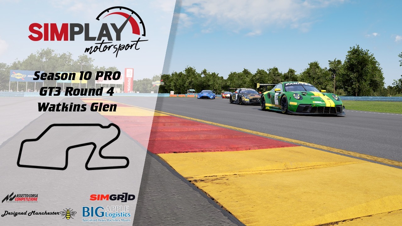 Assetto Corsa Competizione | PRO | Round 4 | Season 10 | Watkins Glen | PS5 and XBOX X/S