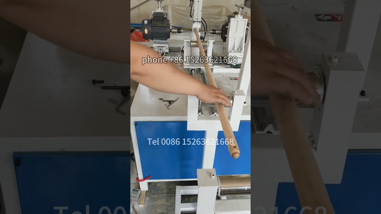 Wooden Handle Hole Maker Punching Holes Tool - Woodworking Multifunctional Punching Machine #drill