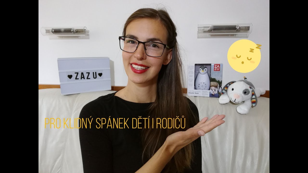 recenze: ZAZU zvířátka s bílým šumem pro snadné usínání