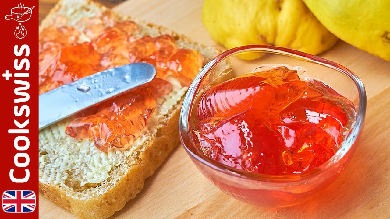 Quince Fruit Jelly made without gelling sugar - Quince Jelly Recipe