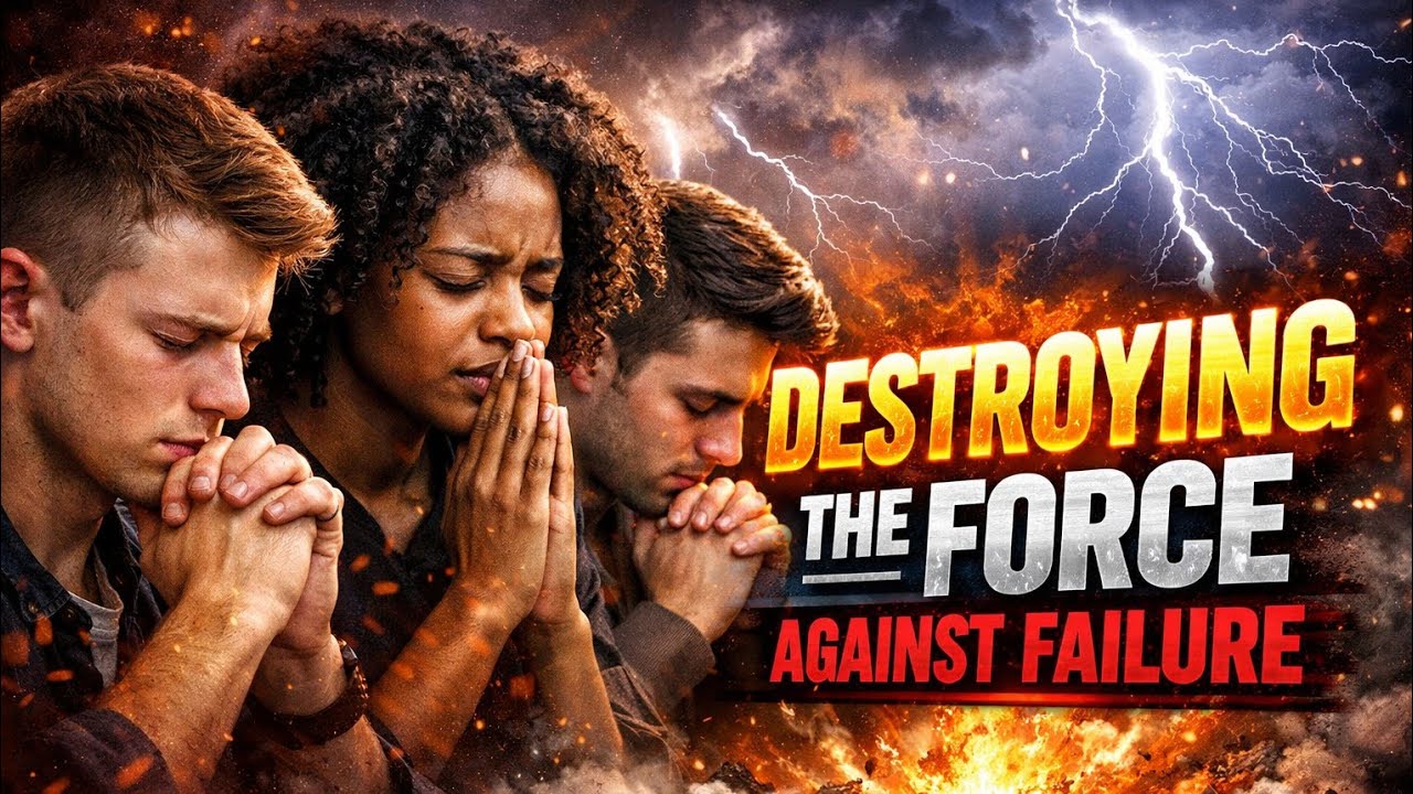 DESTROYING THE FORCE AGAINST FAILURE | Powerful Prayer for Students & Youth Breakthrough