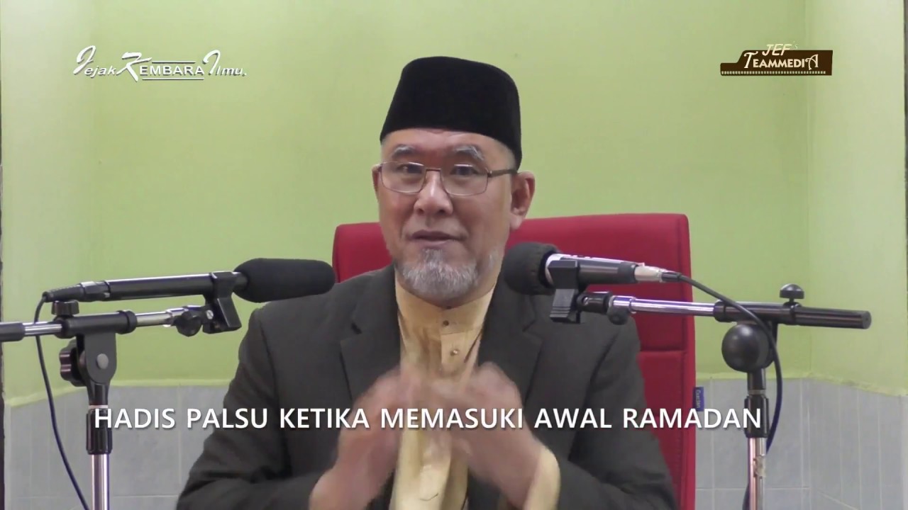 HADIS MINTA AMPUN SEBELUM RAMADAN