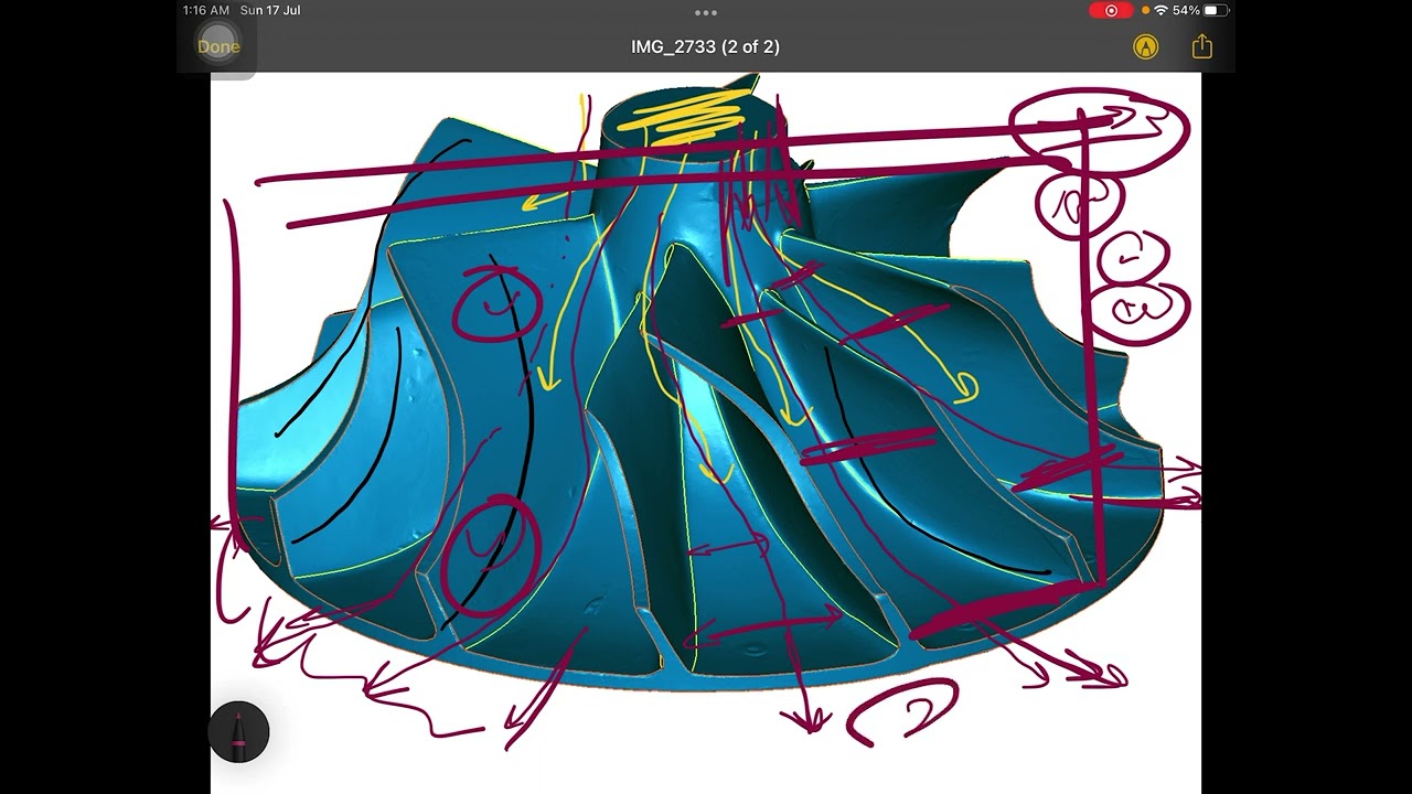 Centrifugal flow compressor in 3D explanation #GATE AEROSPACE ENGINEERING coaching #iit viru sir