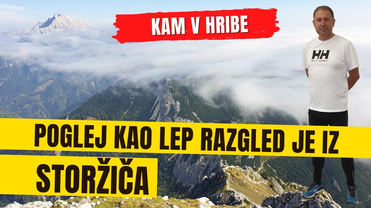 Storžič ❤️ - Poglej, kako čudovit razgled je iz 2.132 metrov visoke gore 😍