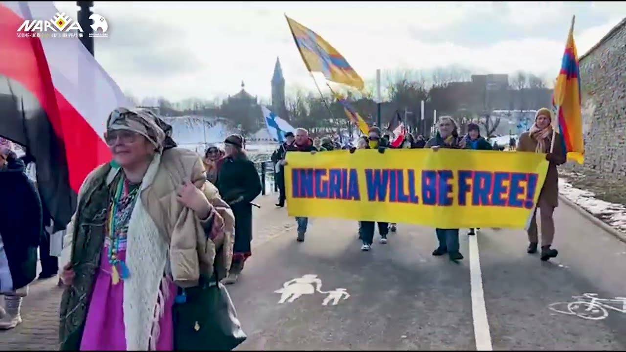 T&auml;na kuulutati Narva soome ugri rahvaste kultuuripealinnaks #Narva2025 #SoomeUgrilased #Eesti