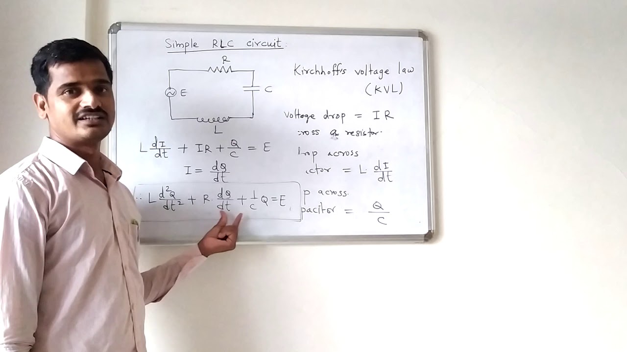 Application of LDE in simple electrical circuit
