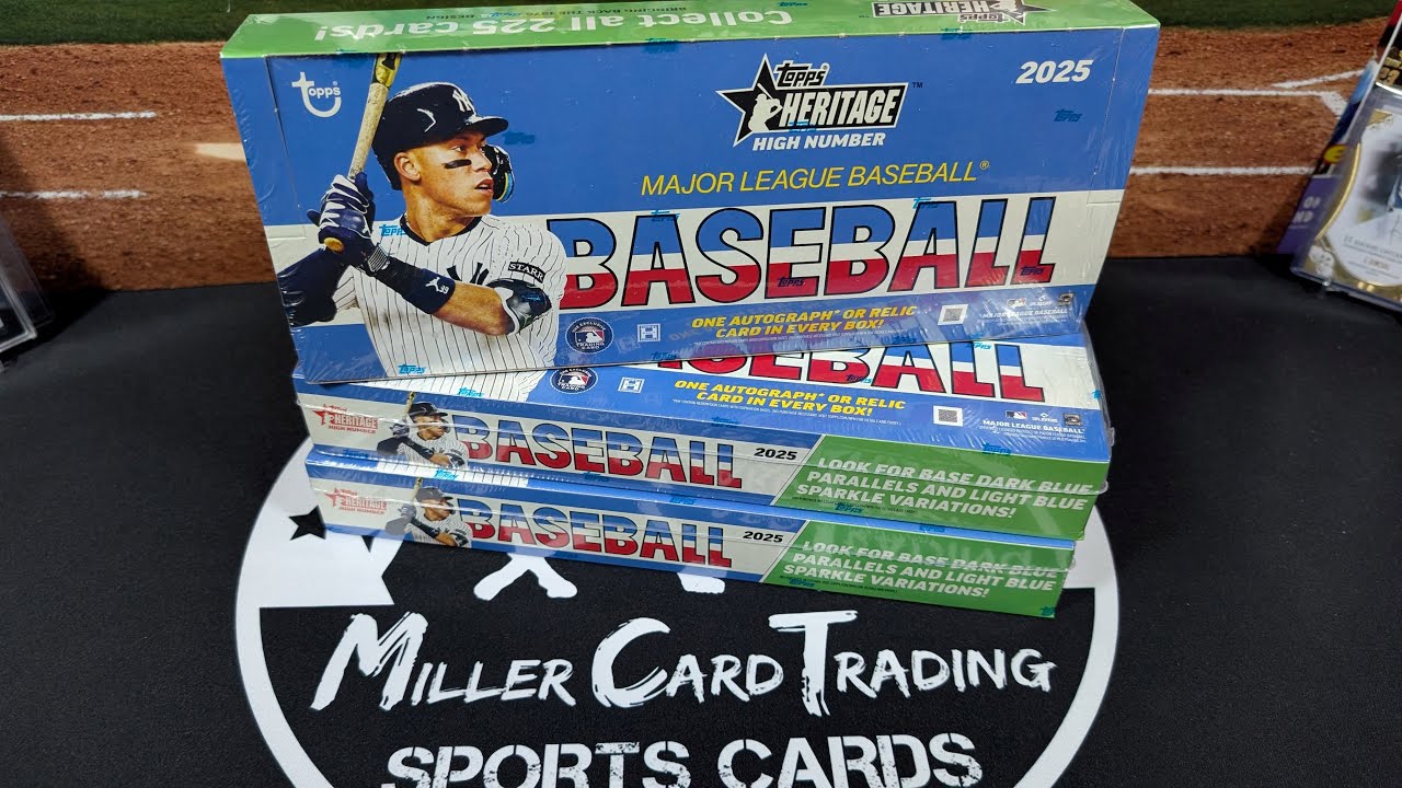 Рекордное количество монет TOPPS HERITAGE в 2025 году! Сравнимо ли оно с прошлогодним рекордом?