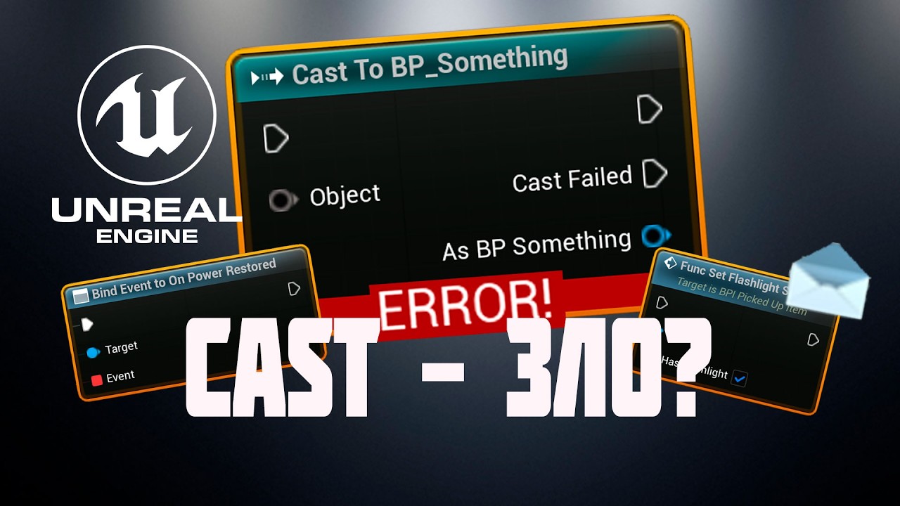 Почему все боятся CAST? Разбираем Interface и Dispatcher в Unreal