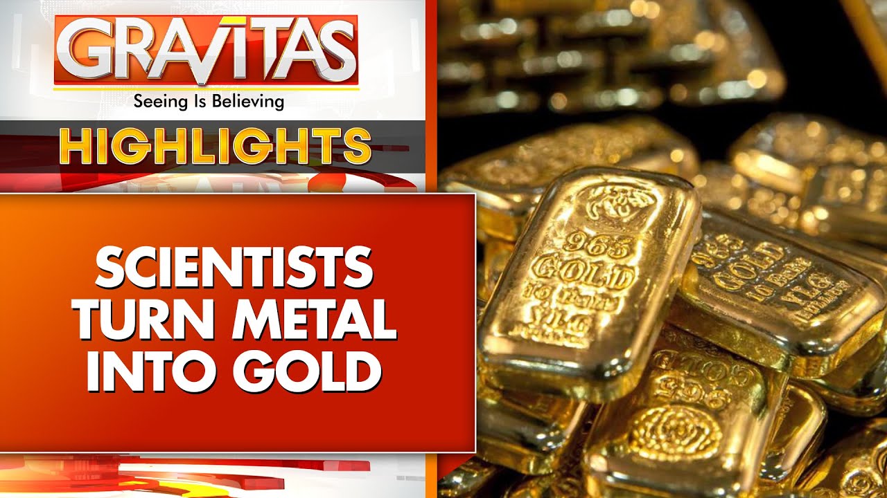 Mercury Turns Into Gold | Gold Made In Nuclear Reactors | Gravitas Highlights
