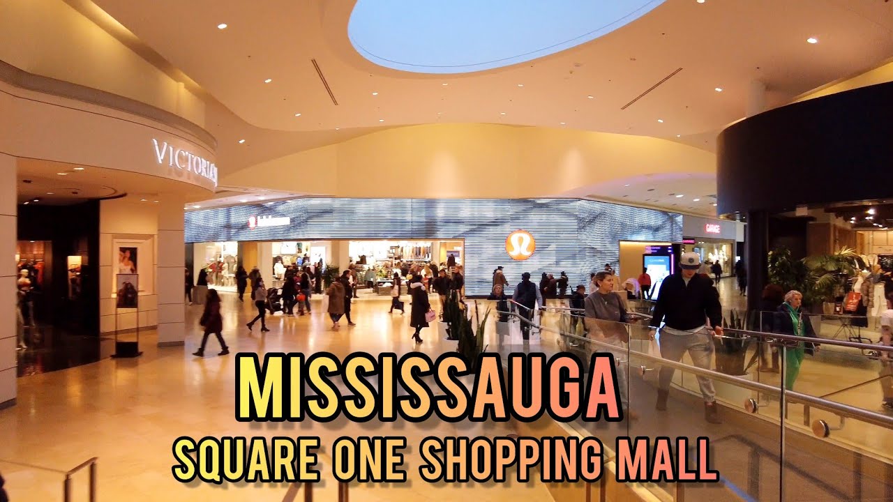 Square one, The Largest Shopping Center Mall in Ontario, Toronto, Mississauga