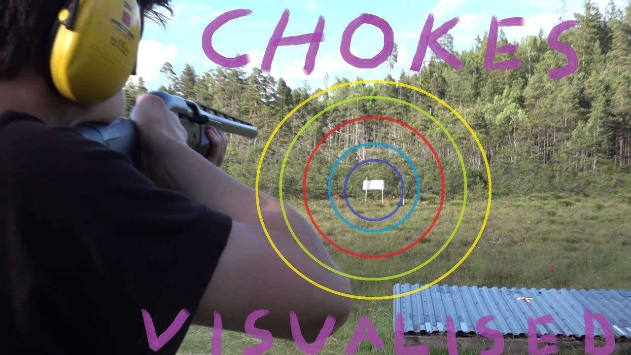 Shotgun chokes - Visually explained