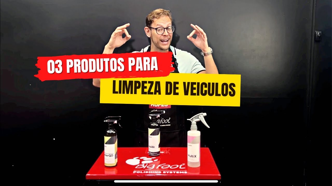 Limpeza de veículos. Entenda a diferença destes três limpadores da Carpro