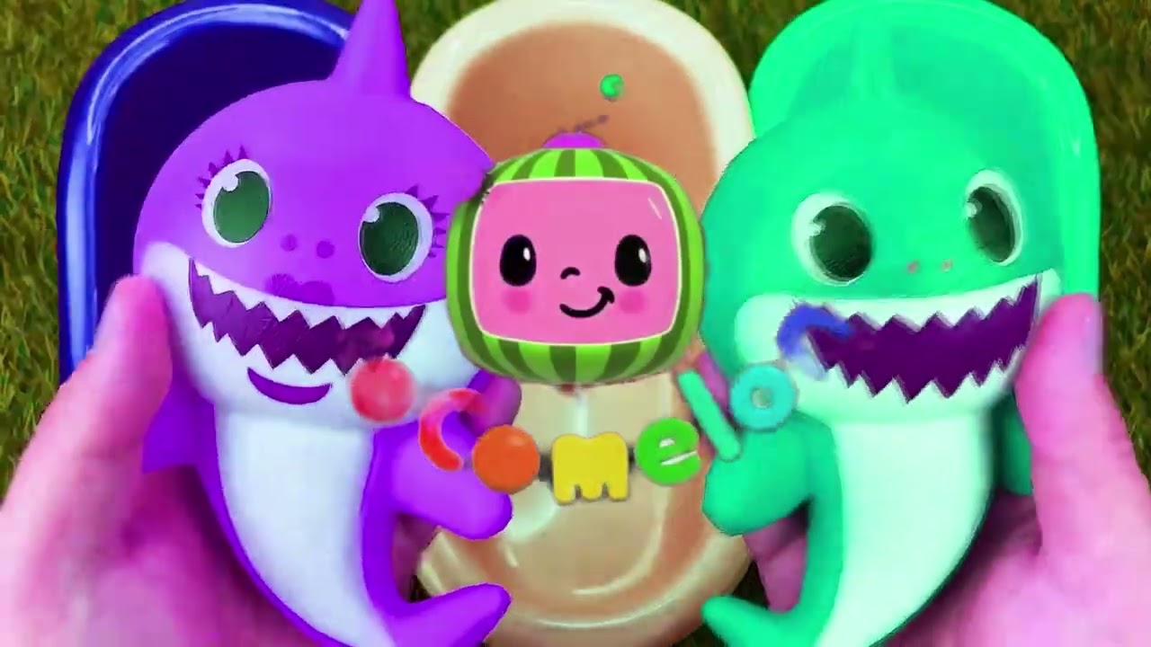 Cocomelon In Baby Sahrk ASMR IntroLogo Effects Sponsored By Klasky Csupo 2001 Effects