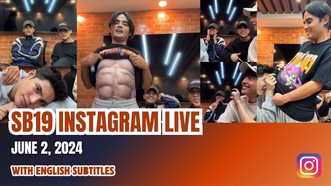 [ENG SUB] SB19 Milyonaryo Na - Instagram Live | June 2, 2024