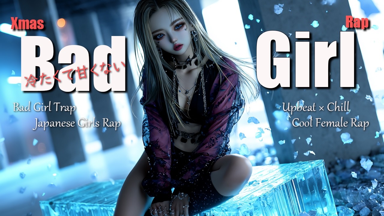 【Japanese Girl's Rap 】冷たくて甘くないXmas。Bad Girl Trapの夜