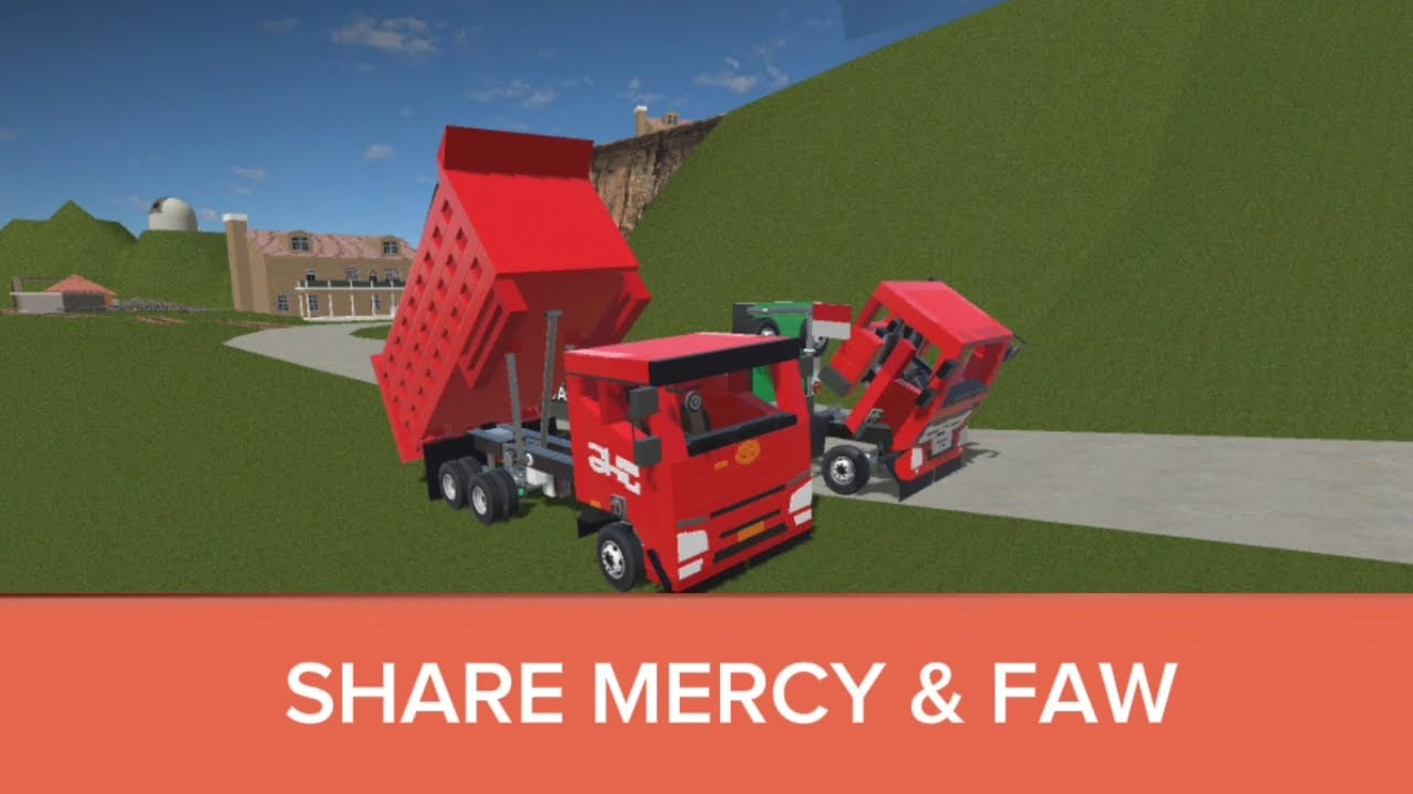 SHARE ‼️ MERCY TRAILER & FAW JH6 DUMP NEW  ||Evertech sandbox Indonesia||