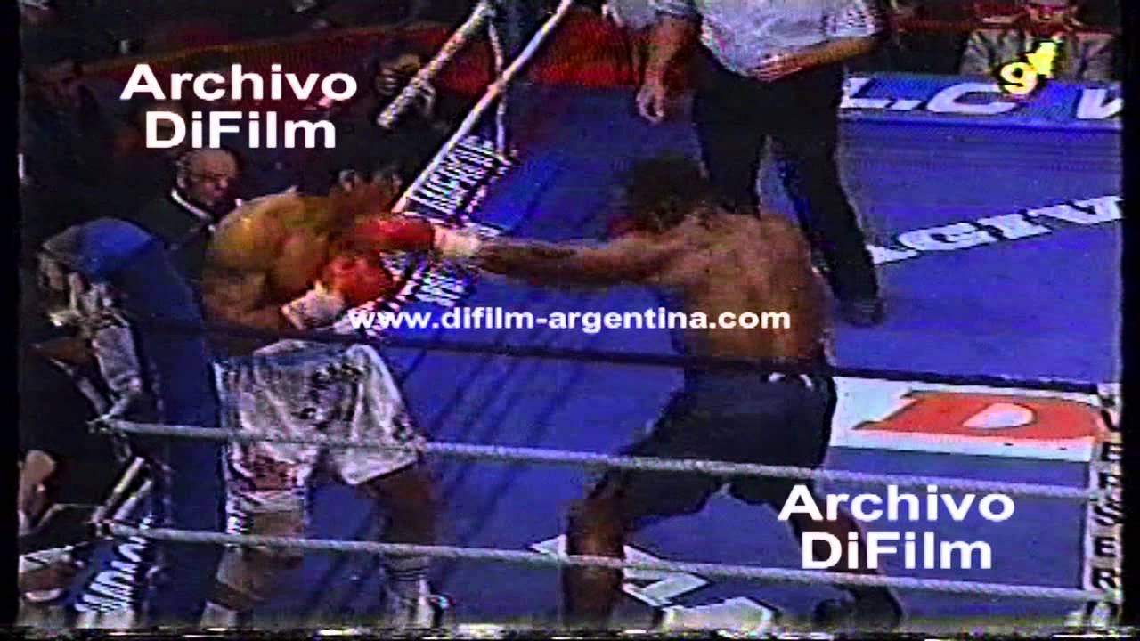 DiFilm - Marcelo Figueroa vs Orlin Norris - Boxeo París, Francia (1993)