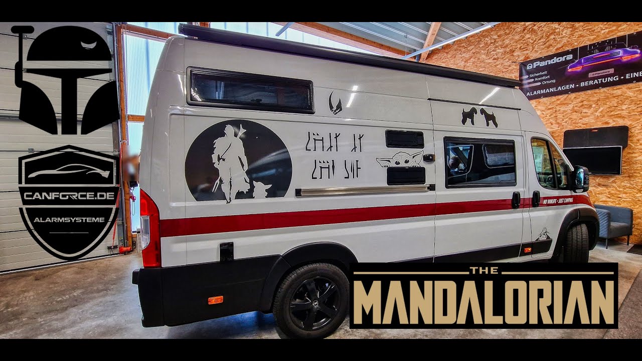 DER MANDALORIAN CAMPER VAN | La Strada Avanti EB Kastenwagen Wohnmobil 2023 | Pandora Alarmanlage