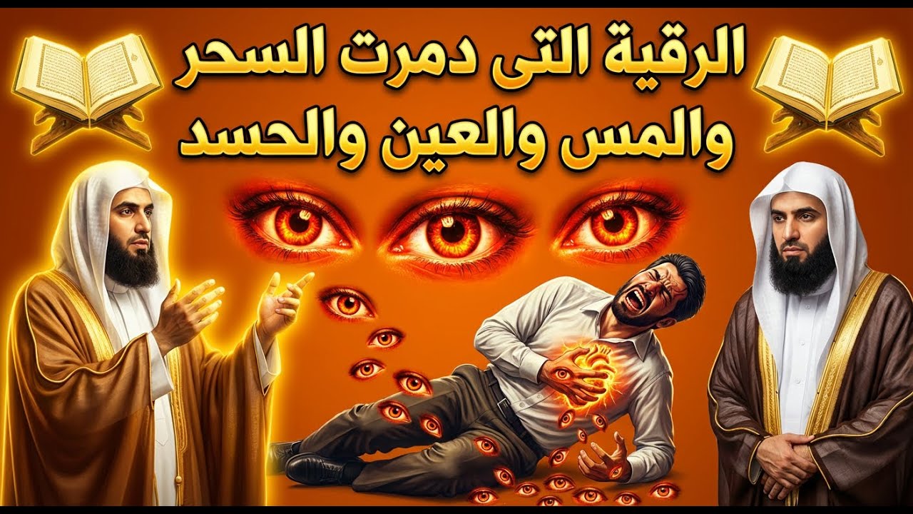 ث مباشر الرقية الشرعية التي دمرت السحر والمس والعين والحسد | تفجير العقد وخروج الجن وتطهير الجسد