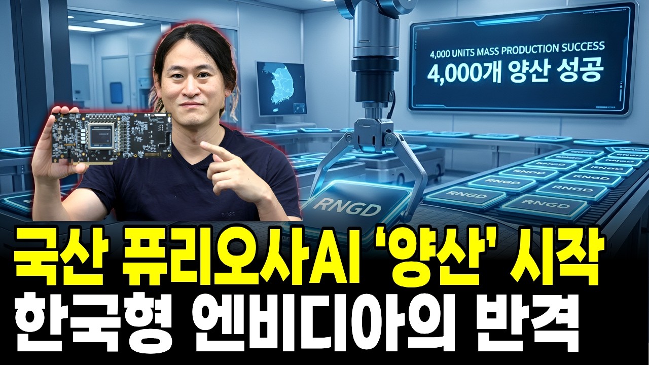 엔비디아 대안? 퓨리오사AI, 드디어 4,000개 ‘양산’ 시작됐다