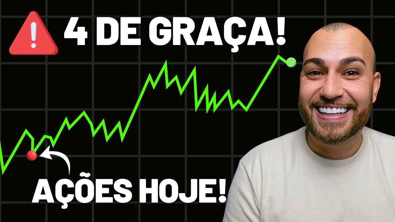 4 AÇÕES QUE ESTÃO BARATAS HOJE MESMO COM A ALTA DA BOLSA!