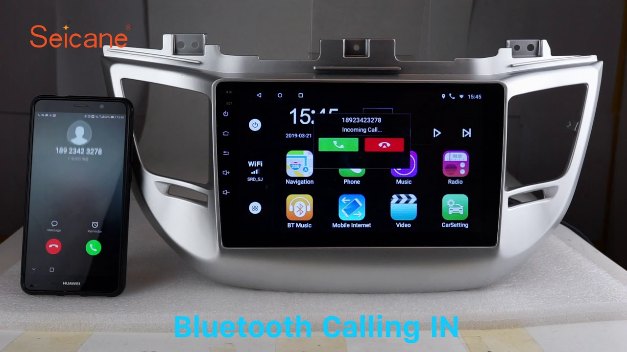 Aftermarket Bluetooth 2015 2016 2017 2018 Hyundai TUCSON Car Stereo Upgrade Radio Gps Navigation