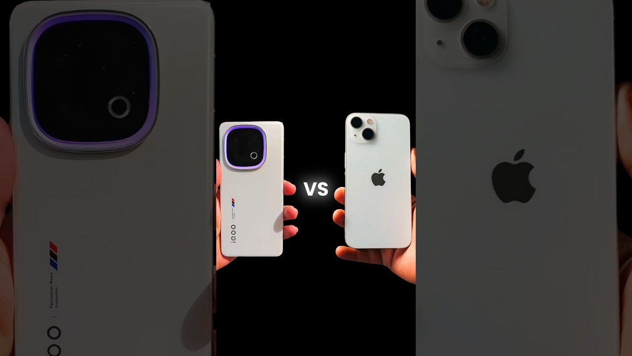 IQOO 13 VS IPHONE 13 BGMI TEST😱120 FPS Vs 60 FPS | IPHONE VS ANDROID |BEST PHONE UNDER 50000#shorts