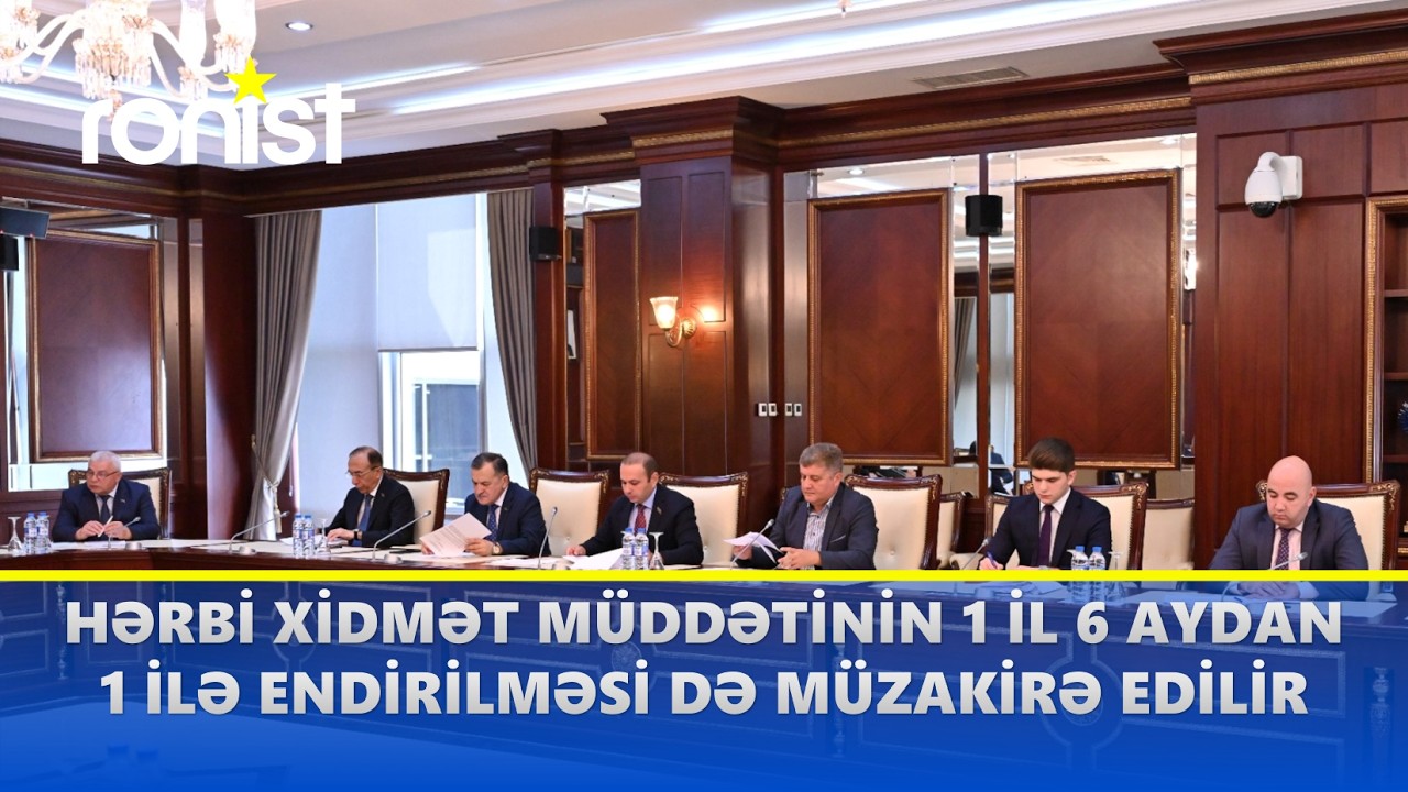 M&uuml;ddətli həqiqi hərbi xidmətə &ccedil;ağırış yaşının yuxarı həddi 35-dən 30-a endirilə bilər (13.12.2024)