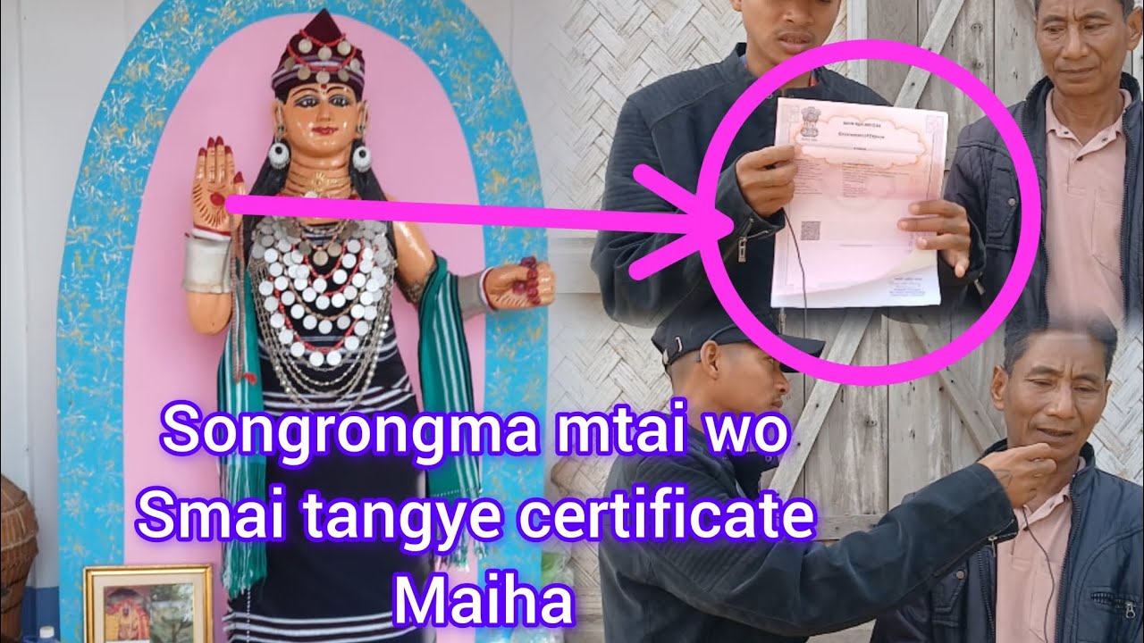 Waimi himyaunaiha Shikarai Reang Songrongma mtai wo smai tangye certificate maimo