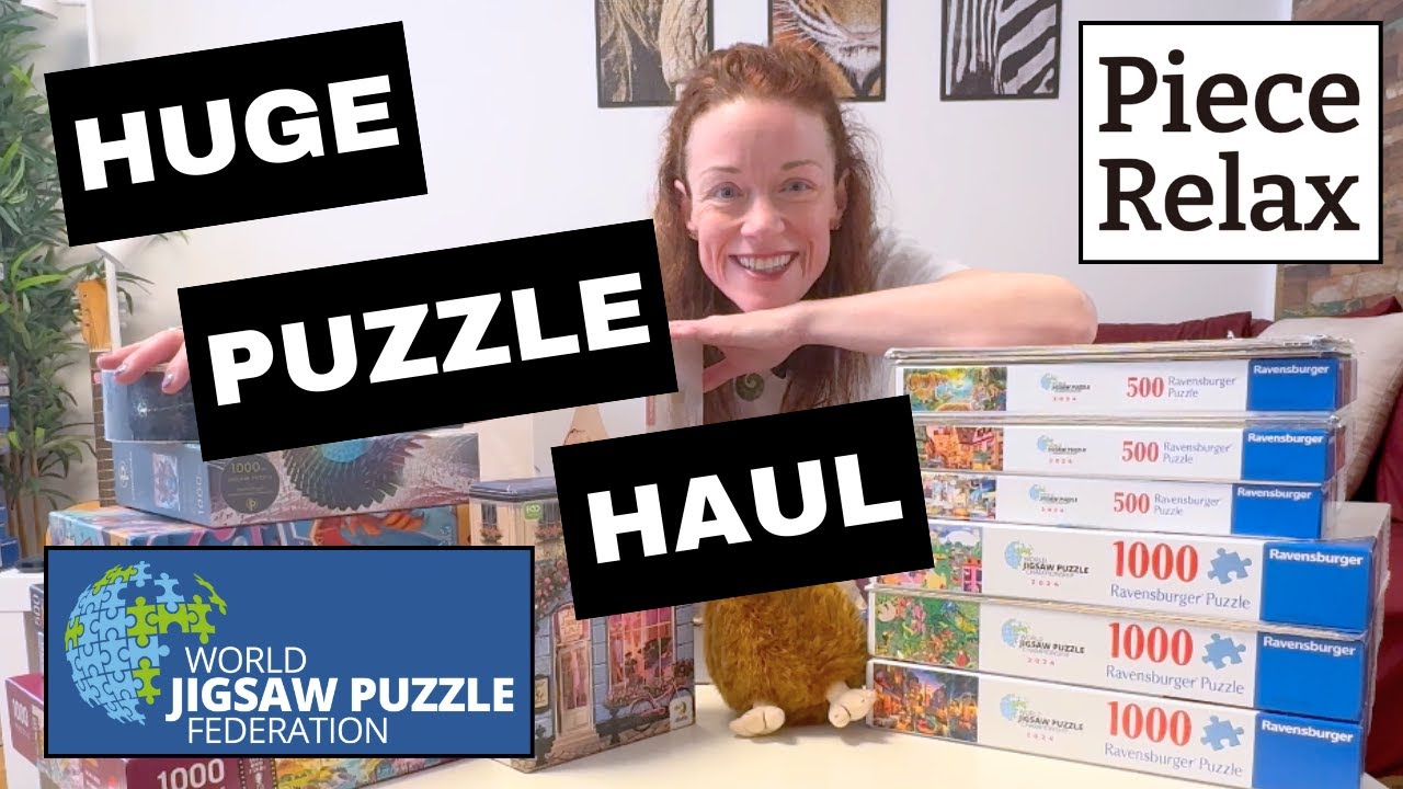 HUGE Haul from my Trip to the World Jigsaw Puzzle Championship Competition #puzzle #jigsawpuzzle
