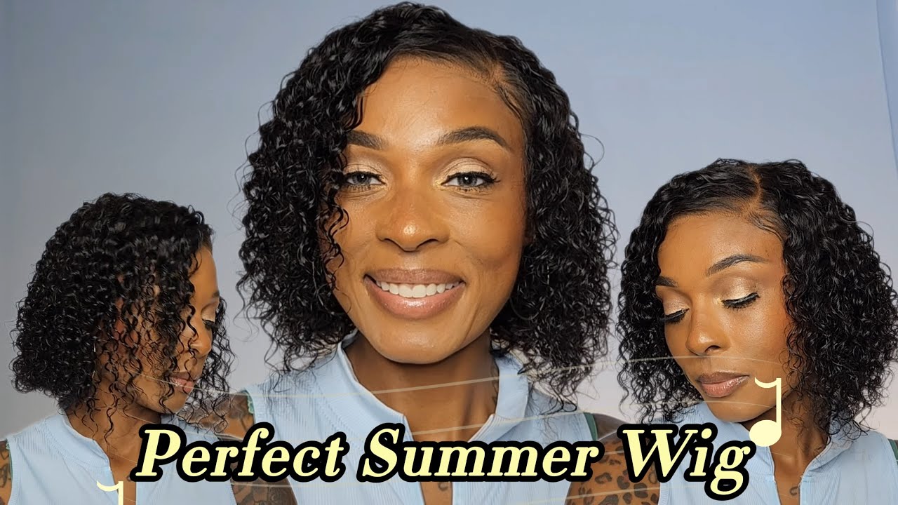 🔥*EASY & AFFORDABLE!* Perfect Glueless Curly Bob Wig Install~ It's The Wig For Me!!! FT.Nadula Hair