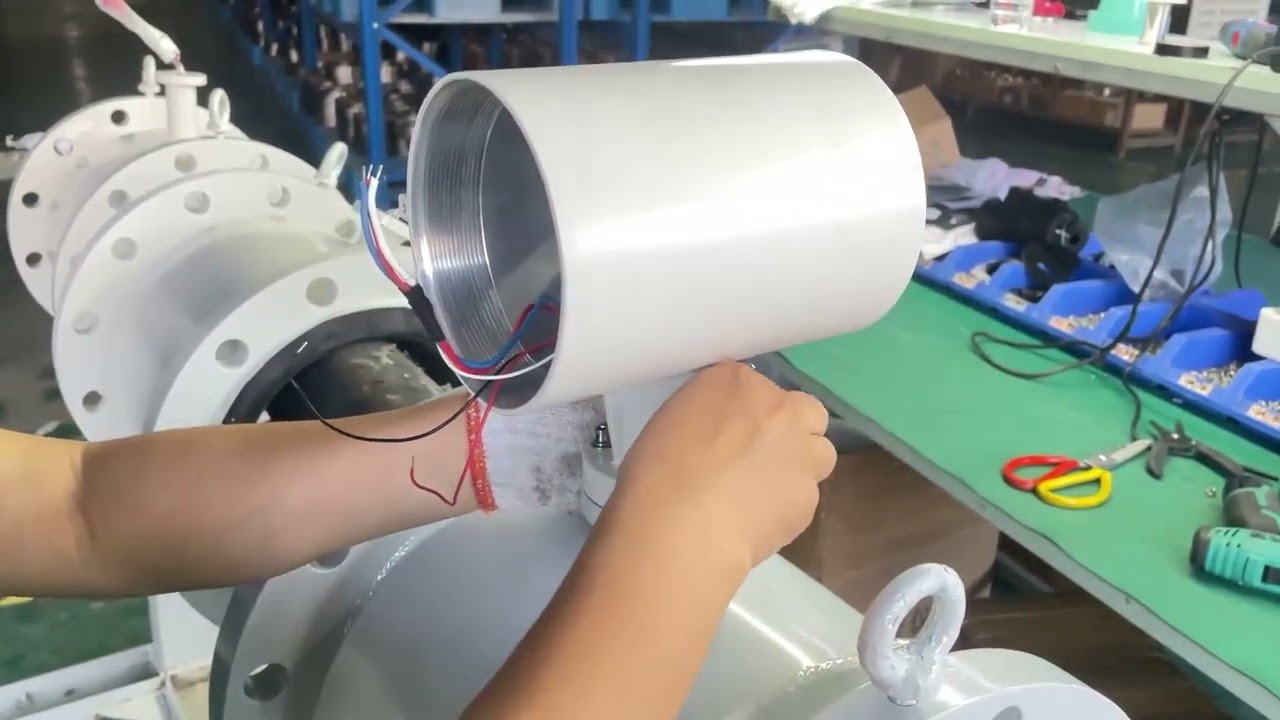 How to change transmitter of electromagnetic flow meter