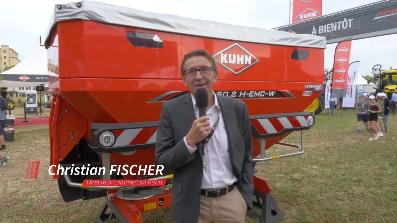 Innov-Agri 2022 : Découvrez Kuhn et ses dernières nouveautés de matériels agricoles