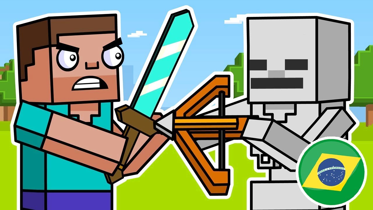 AS AVENTURAS DO STEVE - FILME 1 - MINECRAFT ANIMAÇÃO