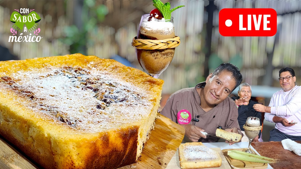 Фраппе с кукурузным хлебом и печеньем Oreo | LIVE 🥧🍹