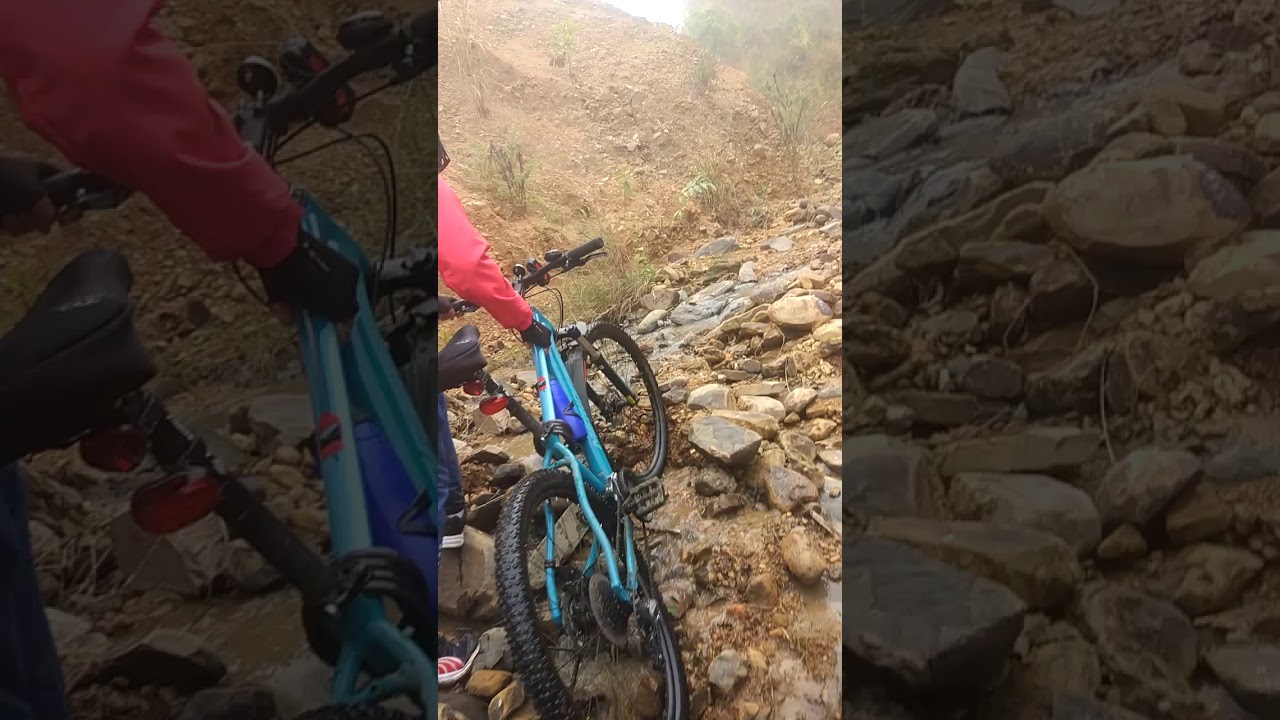 A tough cycle trekking at India