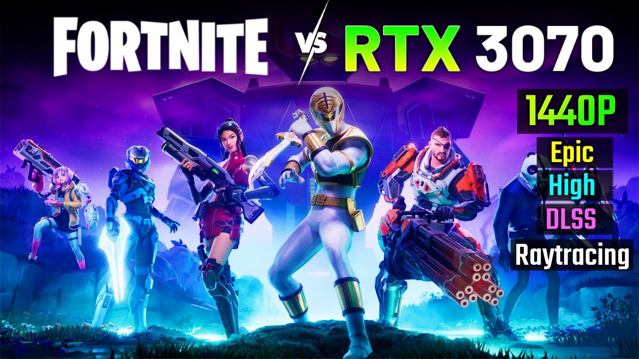 RTX 3070 vs Fortnite | 1440p, DLSS & Raytracing Benchmark