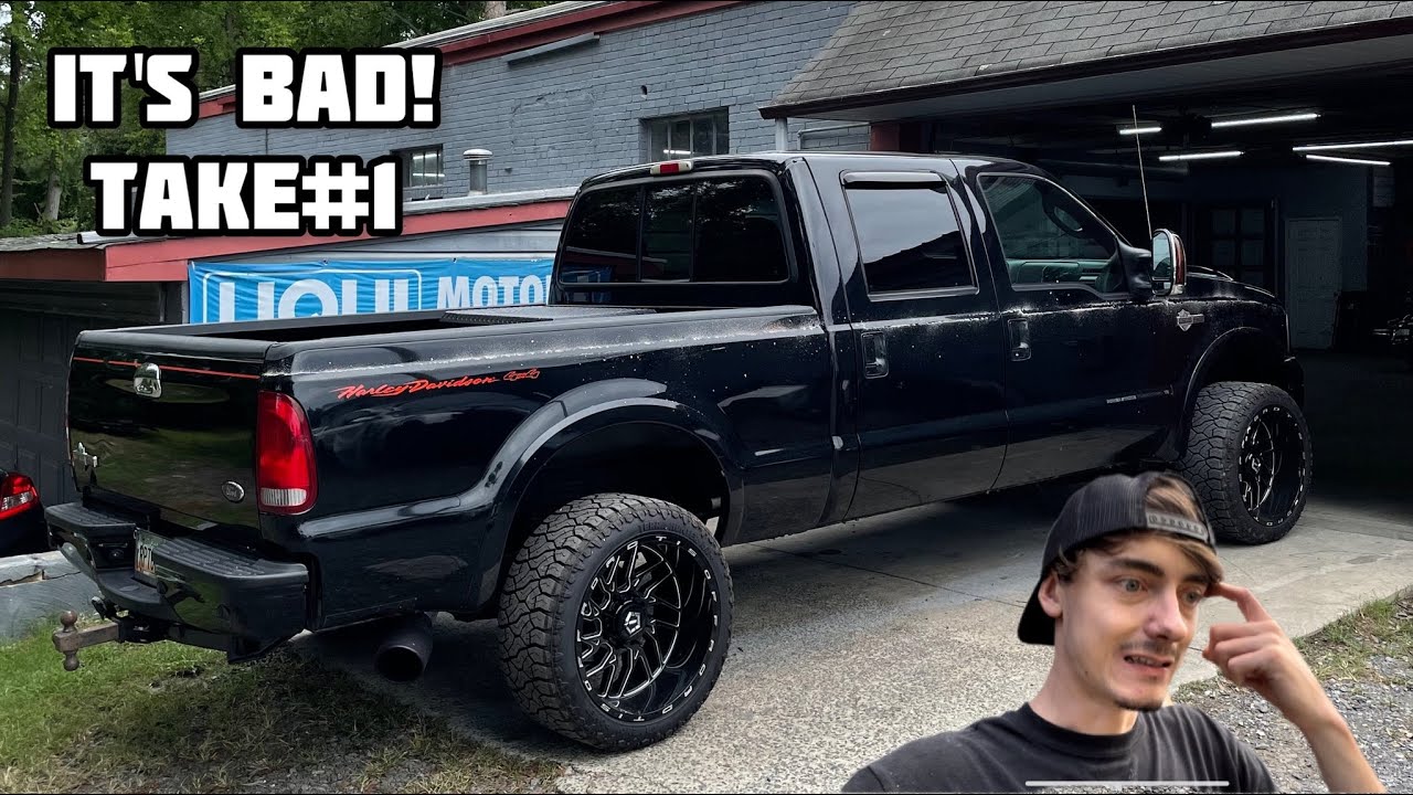Detailing Ford F-250 Harley Davidson PowerJoke