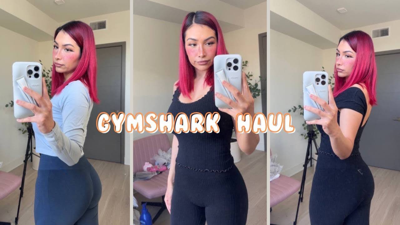 Gymshark try on haul | 4k ♡