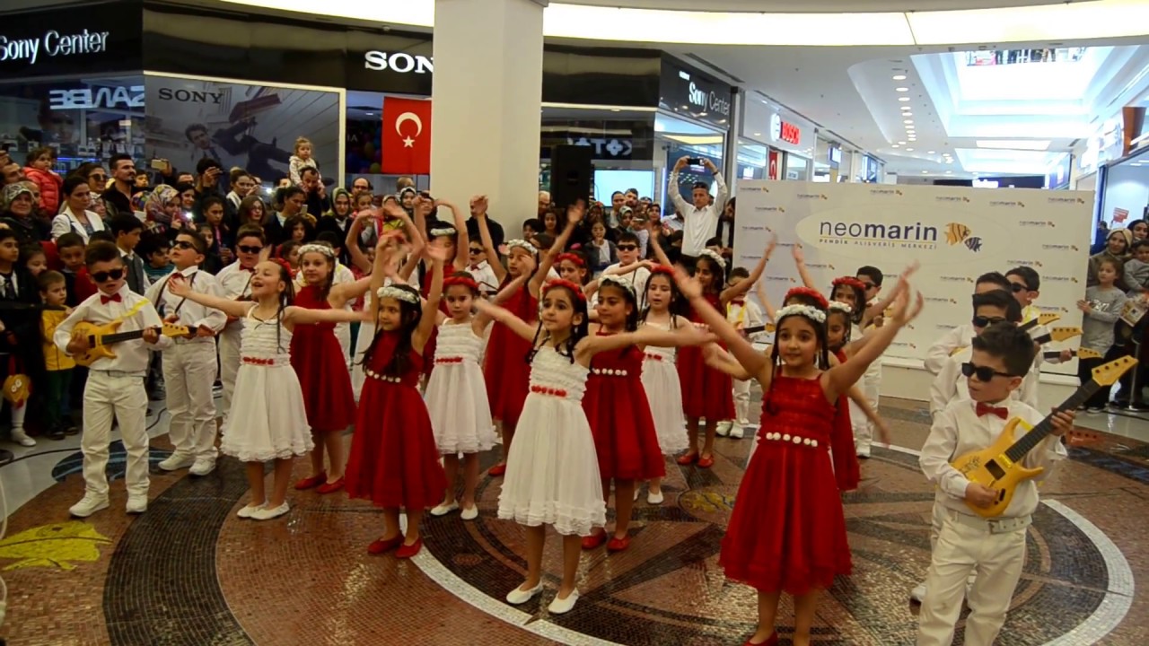 Sen Gidince  - Zübeyde Hanım İlkokulu 2 E Sınıfı 23 Nisan Neomarin (2017 kısım 2)