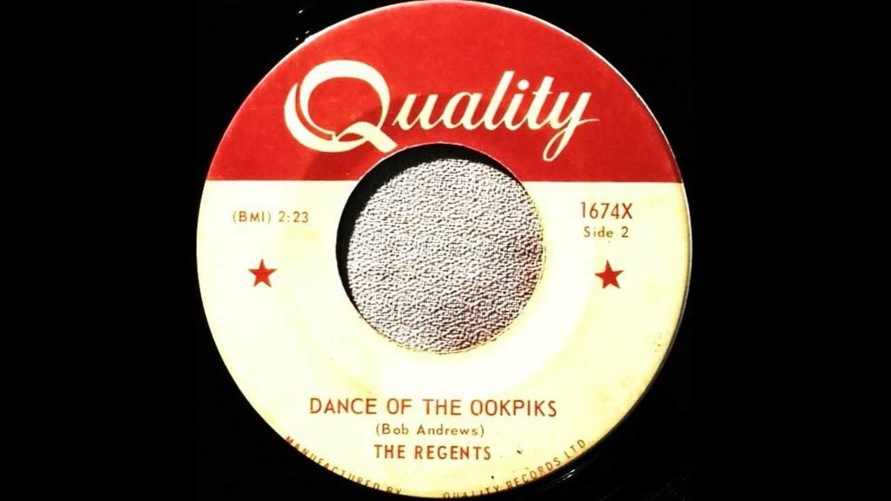 The Regents - Dance of the Ookpiks. 1964 Rock & Roll/Beat Instrumental