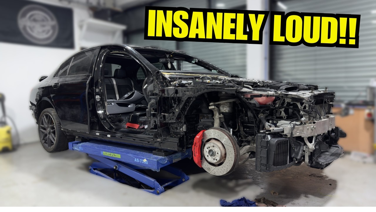 REBUILDING A SALVAGE MERCEDES E63S | PT 2