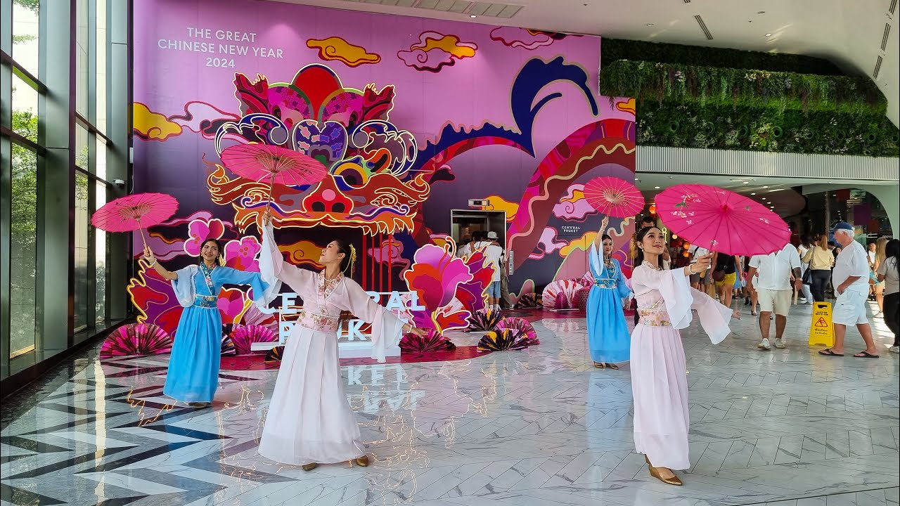 Central Phuket Floresta/Festival mall, Thailand 🇹🇭 4K Walking Tour
